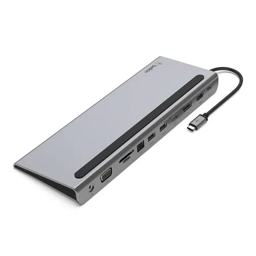 Belkin INC004btSGY USB-C 11-in-1 MultiPort Hub Adapter