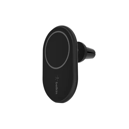 Belkin Magnetic Wireless Car Charger, 10W with Magsafe Compatible Devices for iPhone 13,12, Pro Max, Pro, Mini, Black