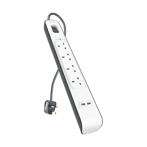 Belkin Surge Plus 4 2USB Multi Power Strip