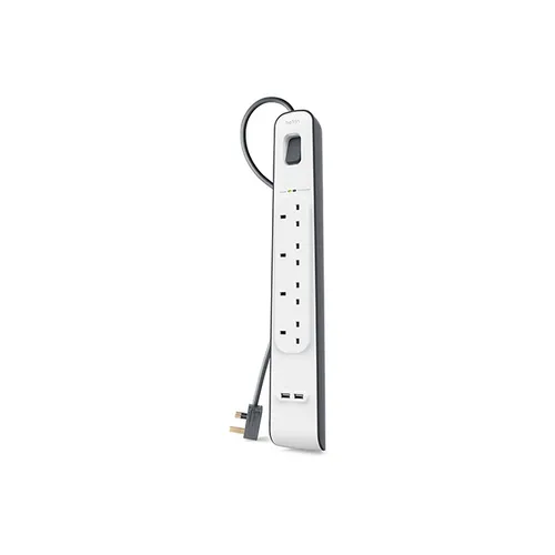 Belkin SurgePlus 2.4 Amp USB Charging 4-Outlet Surge Protection Strip