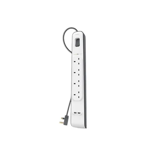 Belkin SurgePlus Surge Protector 2 USB + 4-Outlet Surge Protection Strip