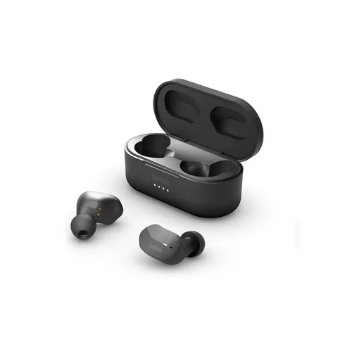 BELKIN TRUE WIRELESS SWEATPROOF IN-EAR HEADPHONES, BLACK