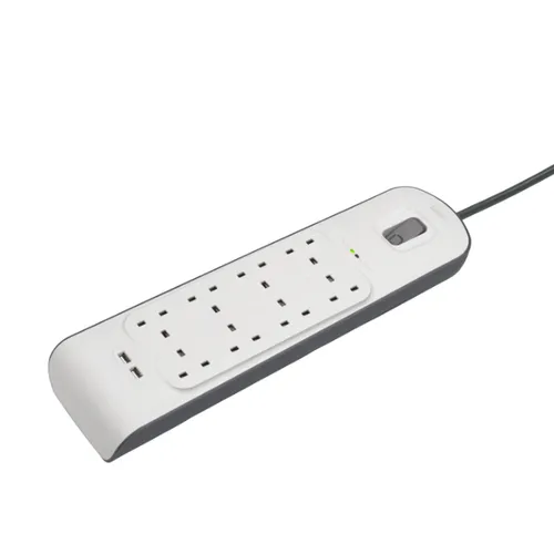 Belkin USB Surge Protector 8 Socket + 2 USB