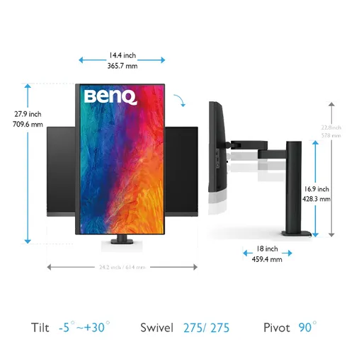 Benq PD2705UA 27″ 4K HDR10 Monitor