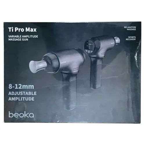 Beoka Ti Pro Max Variable Amplitude Massage Gun Black