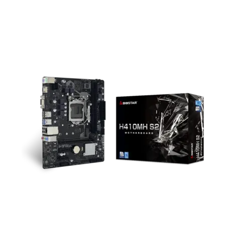BIOSTAR H410MH S2 DESKTOP MOTHERBOARD(3y)