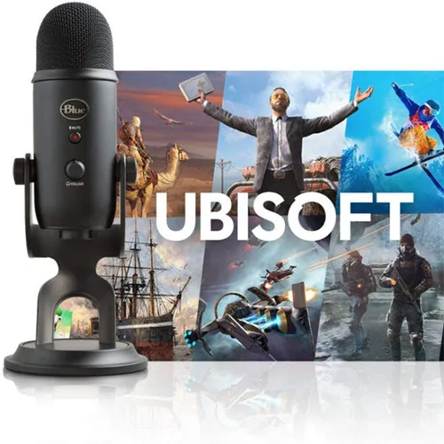 Blue Yeti Blackout + Ubisoft USB Microphone