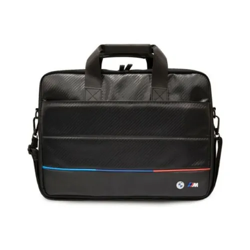 BMW Carbon PU Laptop Bag
