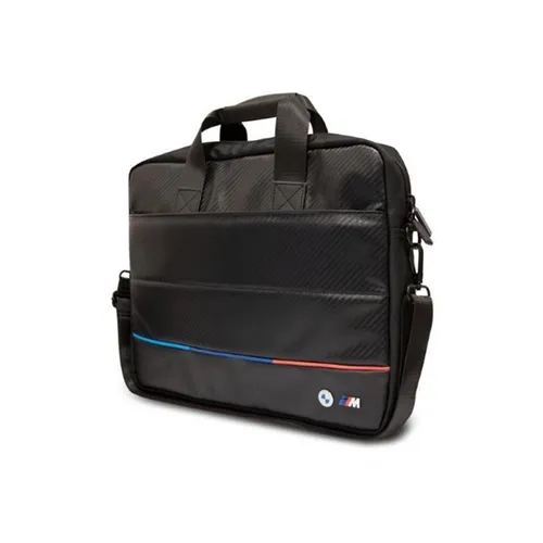 BMW Carbon PU Laptop Bag