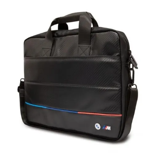 BMW Laptop Bag Carbon Tricolour - Black 15"