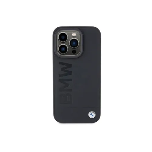BMW Leather Hot Stamp Case for iPhone 15 Pro