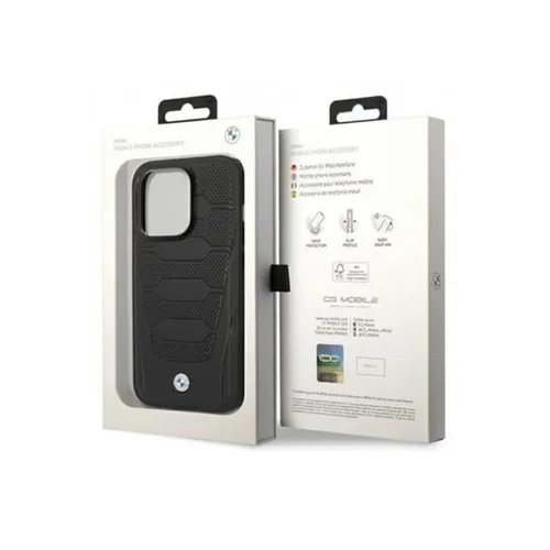 BMW Leather Seats Pattern Case for iPhone 15 Pro