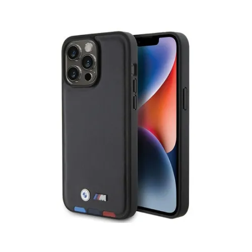 BMW M HC PU Hot Stamp Tricolor Black Iphone 15 Pro Max