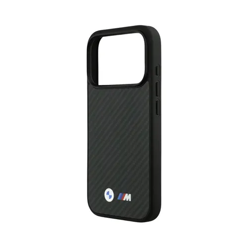 BMW MagSafe Kevlar Case with Metal Logo for 17 Pro Max