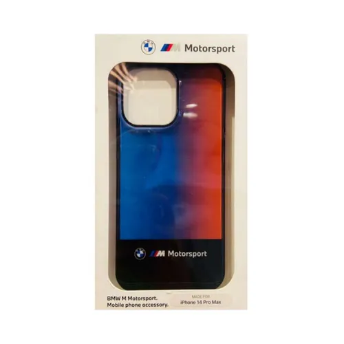 BMW Motorsport Vertical Tricolor Stripes Hard Case – iPhone 14 Pro Max