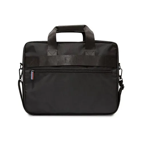 BMW PU Leather Carbon Edges and Perforated Laptop Bag