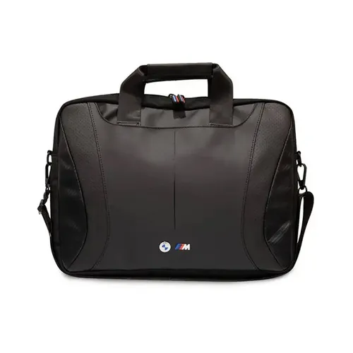 BMW PU Leather Carbon Edges and Perforated Laptop Bag