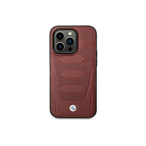 BMW Signature Collection Genuine Leather Case for iPhone 15 Pro