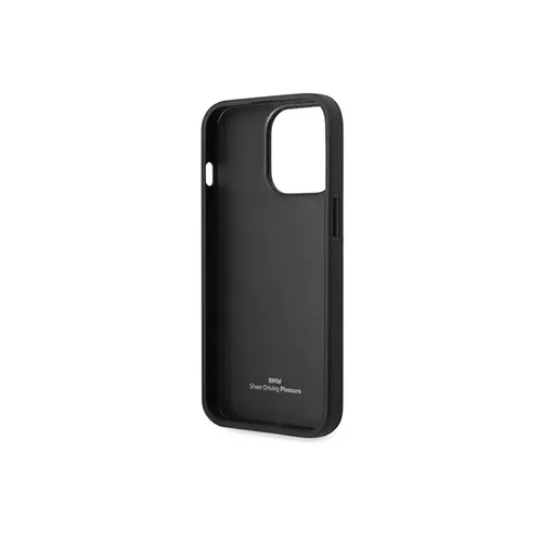BMW Signature Collection Genuine Leather Protective Case for iPhone 15 Pro Max