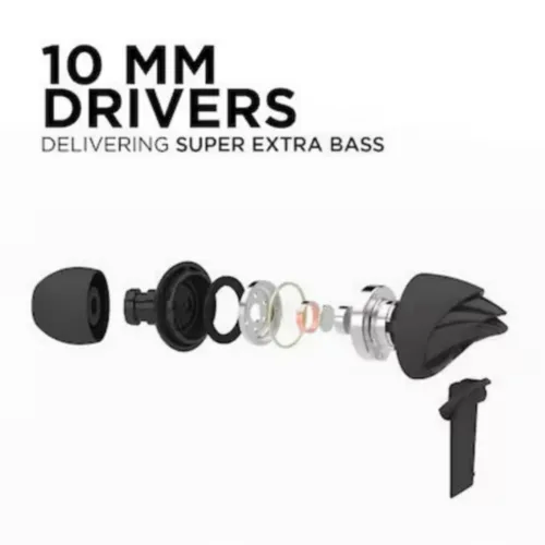 boAt Bassheads 100 3.5mm Wired Earphones