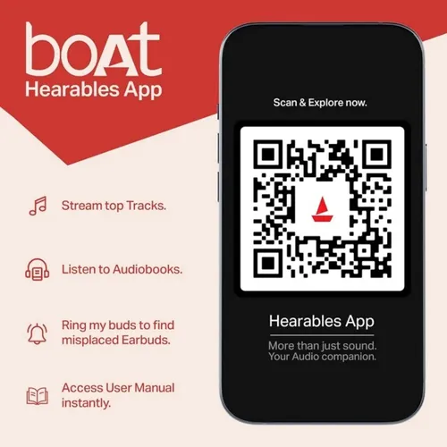 BoAt Rockerz 430 Over Ear Bluetooth Headphones