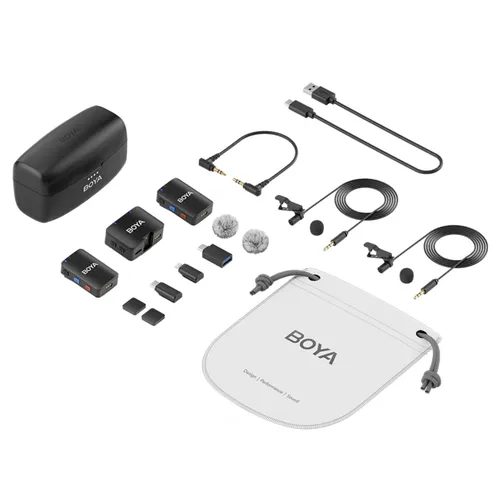 BOYA BOYAMIC 3-in-1 Wireless Microphone with Onboard Recording