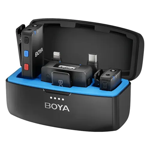 BOYA BOYAMIC 3-in-1 Wireless Microphone with Onboard Recording