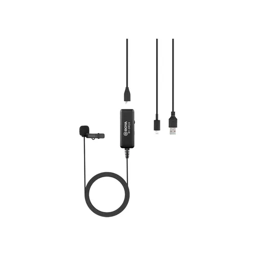 BOYA BY-DM10 DIGITAL LAVALIER MICROPHONE-iOS & PC(6m)