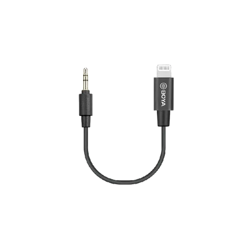 BOYA BY-K1 3.5MM TRS TO LIGHTNING AUDIO ADAPTER(6m)