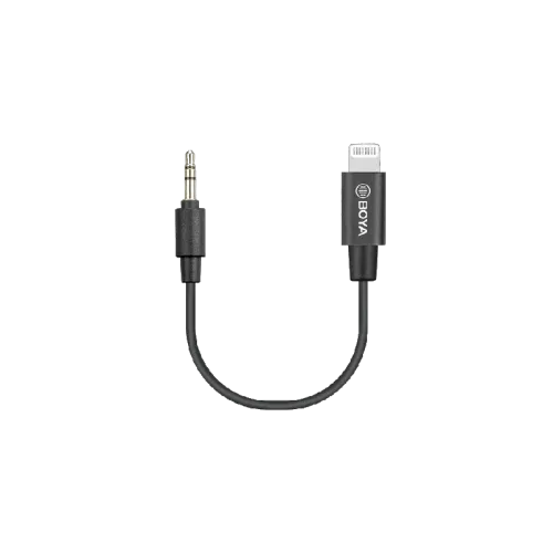 BOYA BY-K1 3.5MM TRS TO LIGHTNING AUDIO ADAPTER(6m)