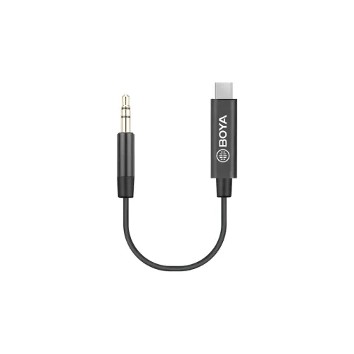 BOYA BY-K2 3.5MM TRS TO TYPE-C AUDIO ADAPTER