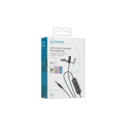 BOYA BY-M1S UNIVERSAL MICROPHONE(6m)
