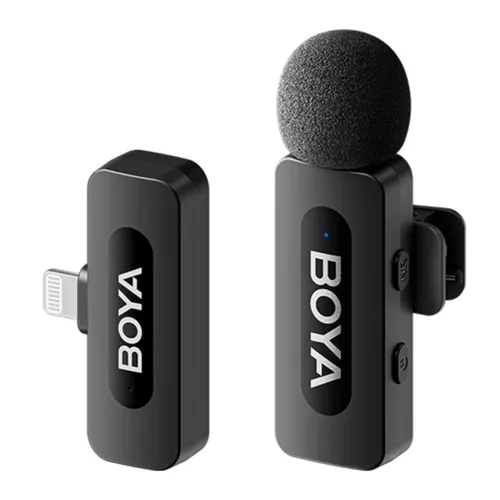 BOYA BY-V1 2.4 GHz Wireless Microphone System - Lightning