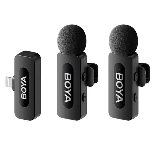 BOYA BY-V2 2.4 GHz Wireless Microphone System - Lightning