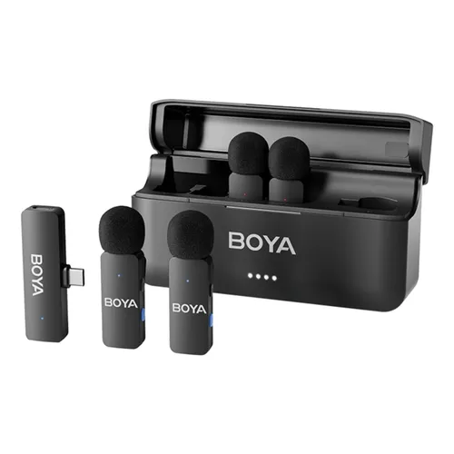 BOYA BY-V4U 4-Channel Mini Wireless Microphone Series - Type C