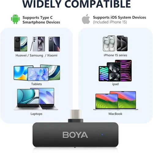 BOYA BY-V4U Ultracompact 4-Channel Wireless Microphones
