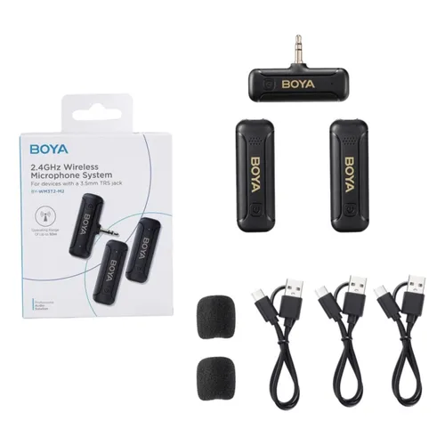 BOYA BY-WM3T2-M2 Mini 2.4GHz Wireless Microphone