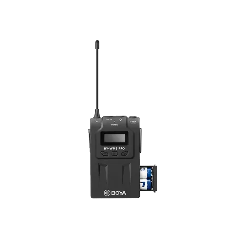 BOYA BY-WM8 PRO-K1 UHF DUAL CHANNEL WIRELESS MICROPHONE(6m)