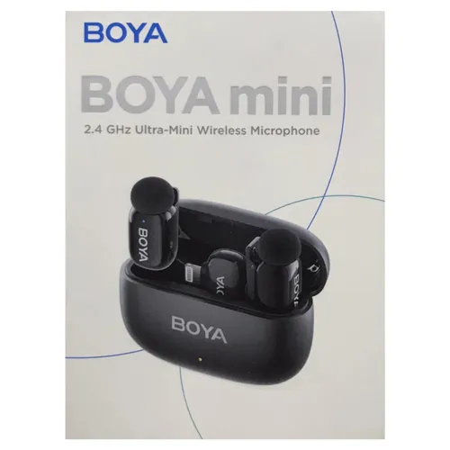 BOYA mini-15 2.4 GHz Ultra Mini Wireless Lightning Microphone
