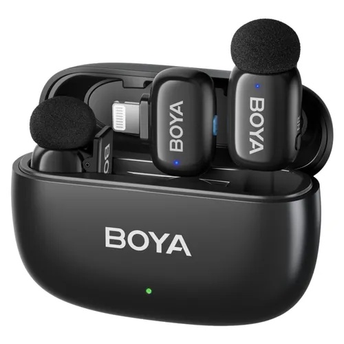 BOYA mini-15 2.4 GHz Ultra Mini Wireless Lightning Microphone