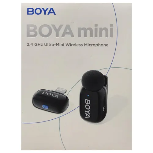 Boya mini-16 2.4 Ghz Ultra Mini Wireless Lightning Microphone