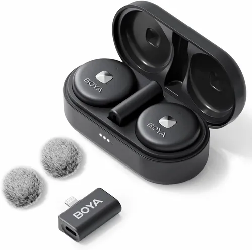 BOYA Omic-D Wireless Lavalier for iPhone MFi Certified Microphone