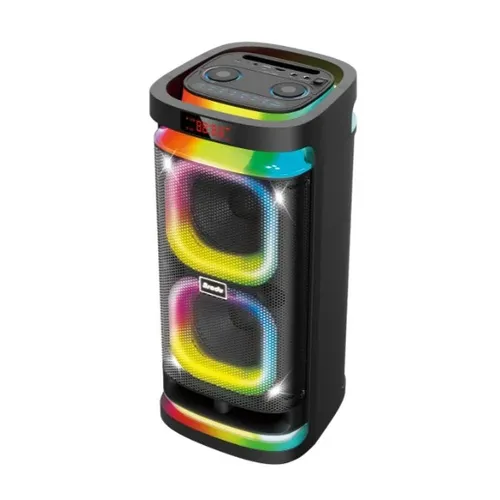 Brodu BTS-1989 Bluetooth Karaoke 22 Speaker With 2 Microphone