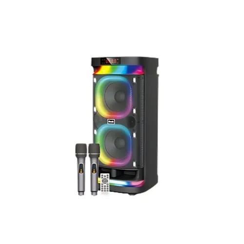 BRODU BTS-1990 60W Dual 8-Inch Karaoke Speaker