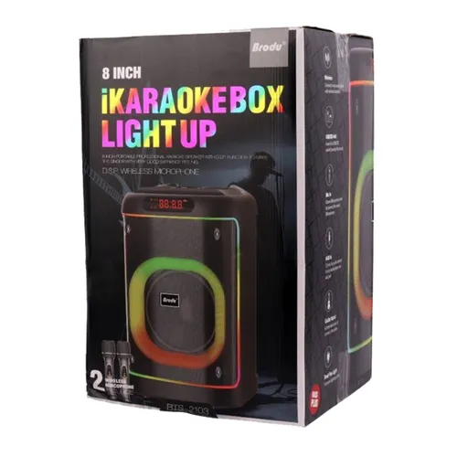 Brodu BTS-2103 Bluetooth Karaoke Speaker