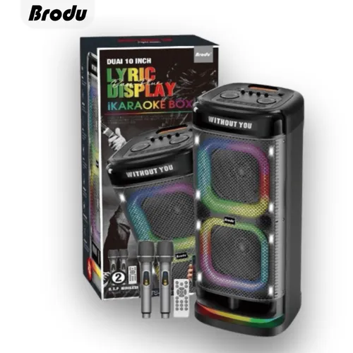 Brodu BTS- 2121 Bluetooth Karaoke Speaker