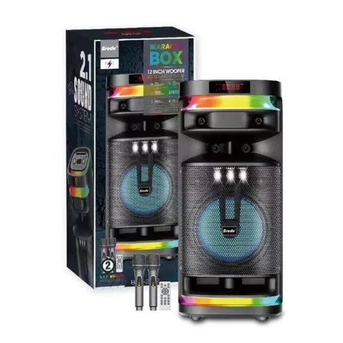 Brodu BTS-2252 Bluetooth Karaoke Speaker