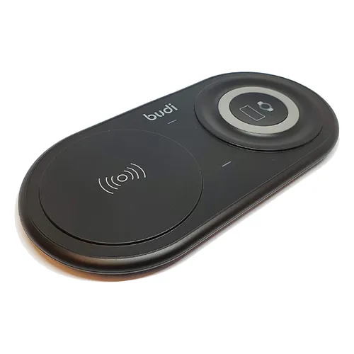 Budi 15W 2-in-1 Wireless Charger