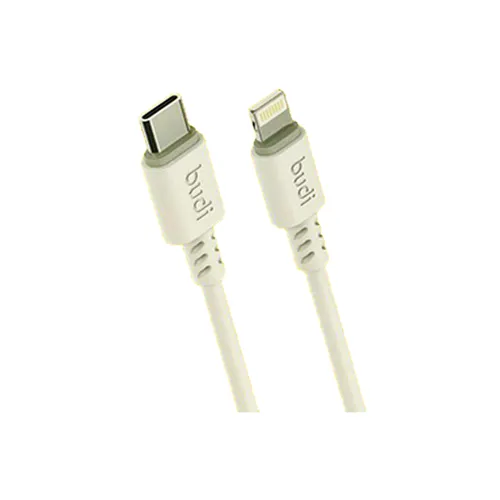 Budi 2.4A 1M Type-C to Lightning Cable