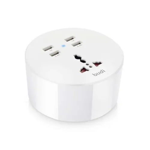 Budi 24W 4 USB Port Power Socket